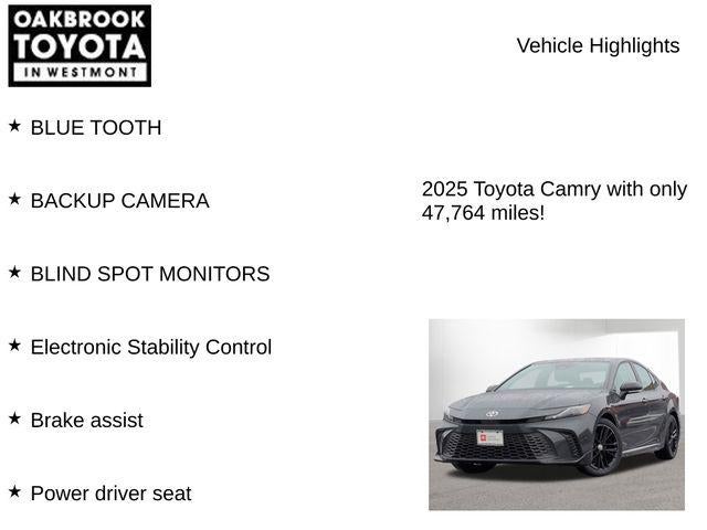 2025 Toyota CAMRY SE