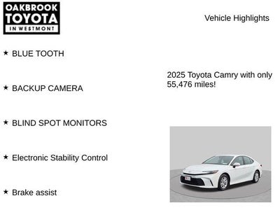 2025 Toyota Camry LE