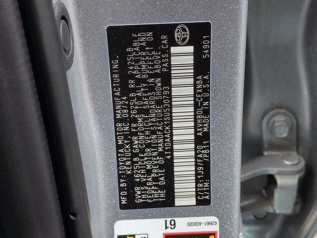 2025 Toyota CAMRY LE