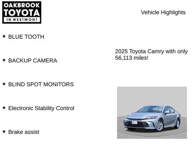 2025 Toyota Camry LE
