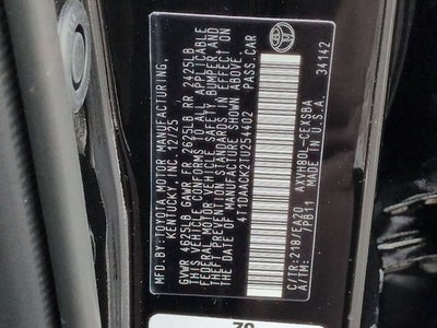 2026 Toyota CAMRY SE