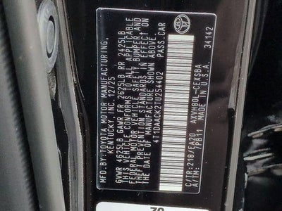 2026 Toyota CAMRY SE