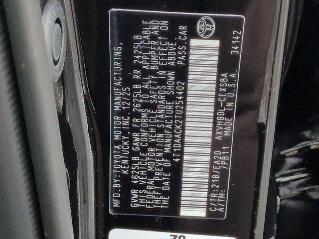 2026 Toyota CAMRY SE