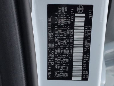 2026 Toyota CAMRY SE