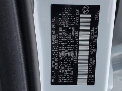 2026 Toyota CAMRY SE