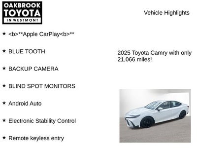 2025 Toyota Camry SE