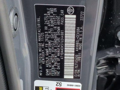 2026 Toyota CAMRY SE