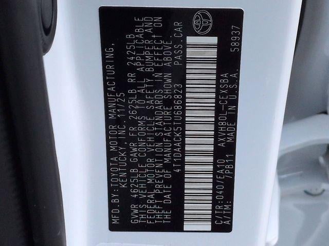 2026 Toyota CAMRY SE