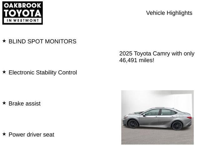 2025 Toyota CAMRY SE