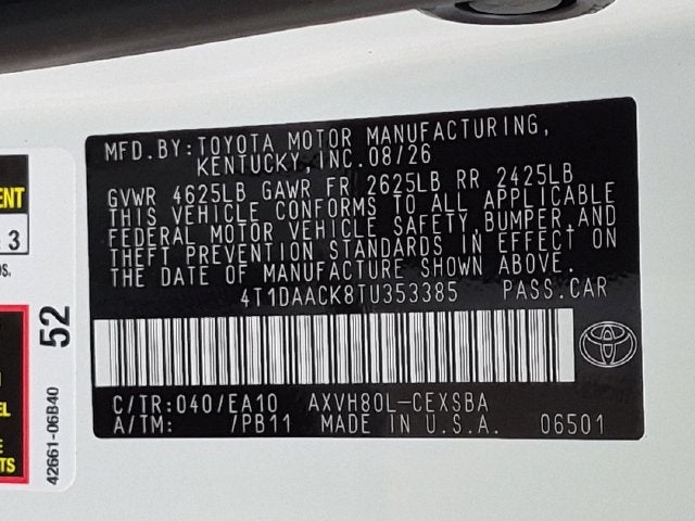 2026 Toyota Camry SE