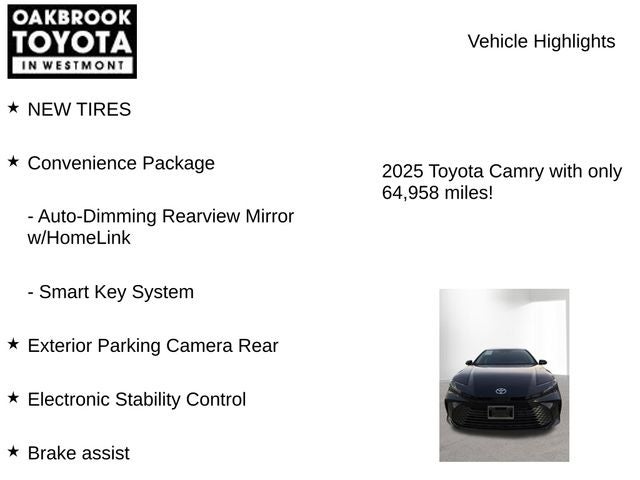 2025 Toyota CAMRY LE