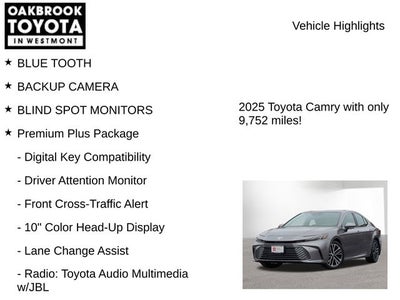 2025 Toyota CAMRY XLE