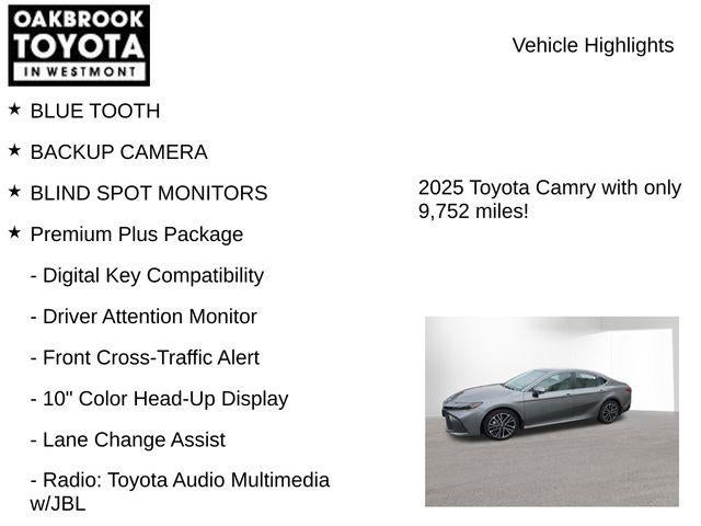 2025 Toyota CAMRY XLE