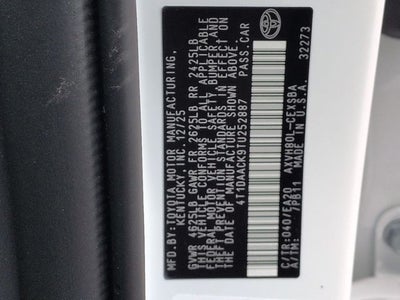 2026 Toyota CAMRY SE