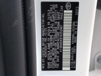 2026 Toyota CAMRY SE