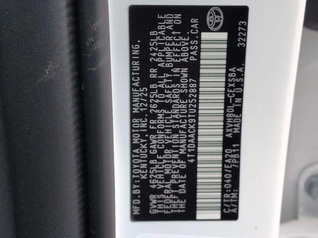 2026 Toyota CAMRY SE