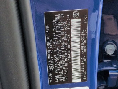 2026 Toyota CAMRY SE