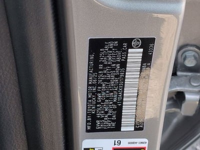 2025 Toyota CAMRY LE