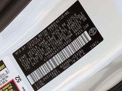 2026 Toyota CAMRY SE