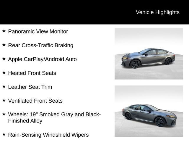 2026 Toyota Camry XSE