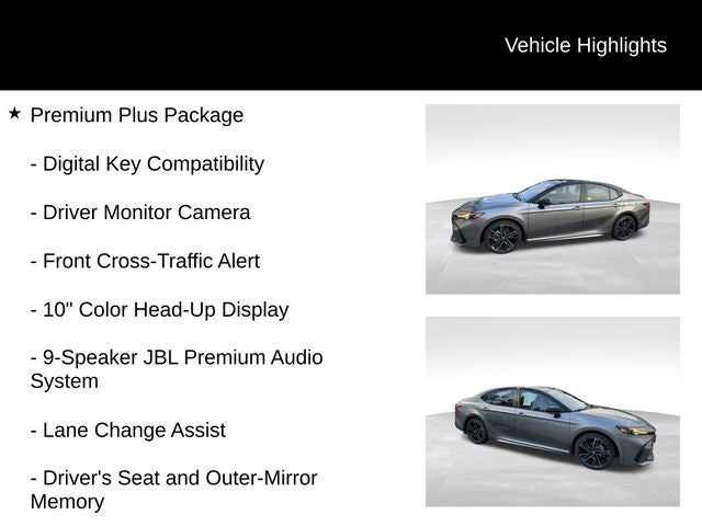 2026 Toyota Camry XSE