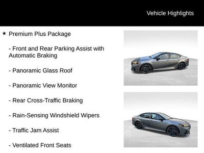 2026 Toyota Camry XSE