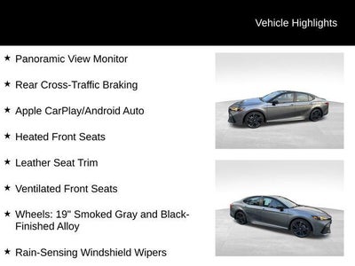 2026 Toyota Camry XSE