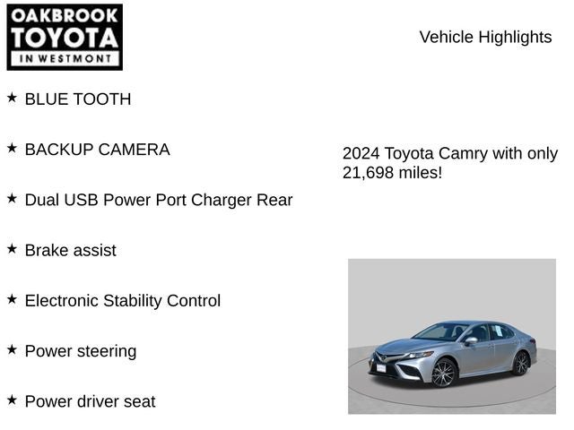 2024 Toyota Camry SE
