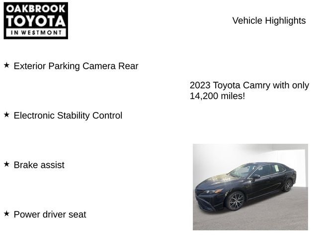 2023 Toyota Camry SE