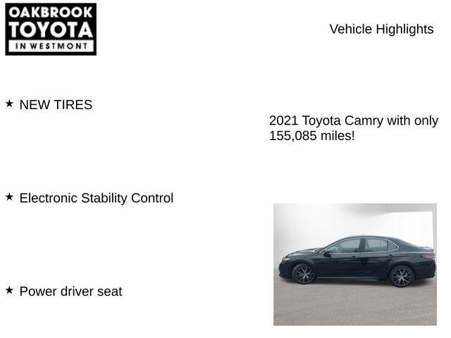 2021 Toyota CAMRY SE