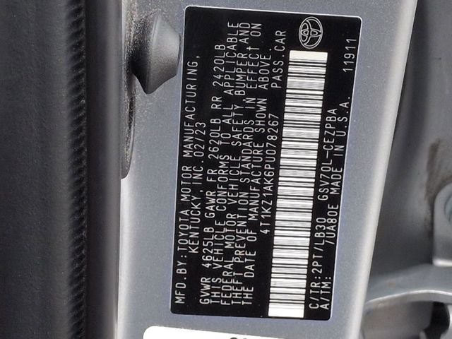 2023 Toyota CAMRY XSE V6