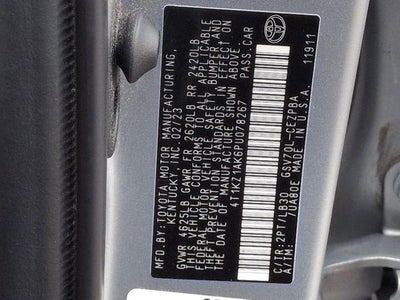 2023 Toyota CAMRY XSE V6