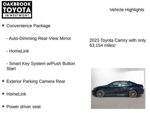 2023 Toyota Camry SE