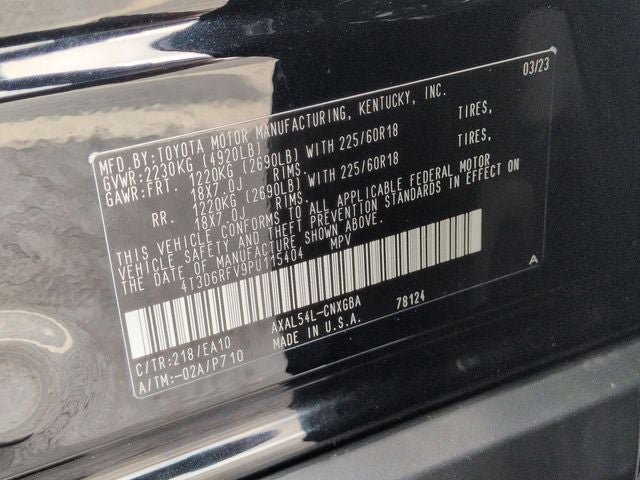 2023 Toyota RAV4 HYBRID Limited