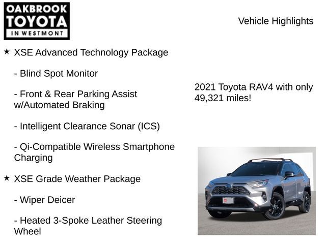 2021 Toyota RAV4 HYBRID XSE
