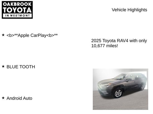 2025 Toyota RAV4 Hybrid LE