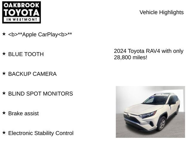 2024 Toyota RAV4 Hybrid LE