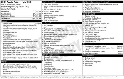 2024 Toyota RAV4 HYBRID XLE