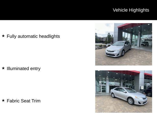 2012 Toyota CAMRY LE