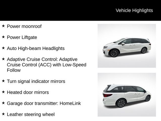 2025 Honda Odyssey EX-L