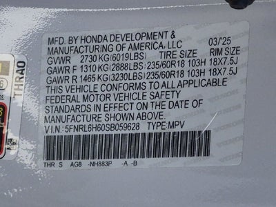 2025 Honda Odyssey EX-L