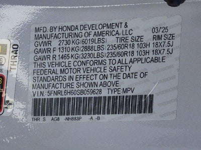 2025 Honda Odyssey EX-L