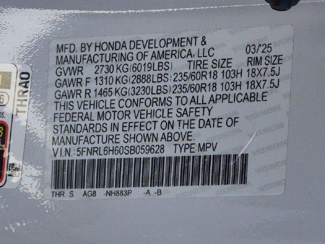 2025 Honda Odyssey EX-L