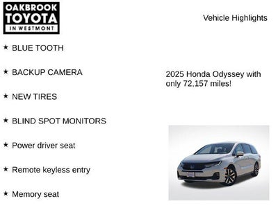 2025 Honda Odyssey EX-L