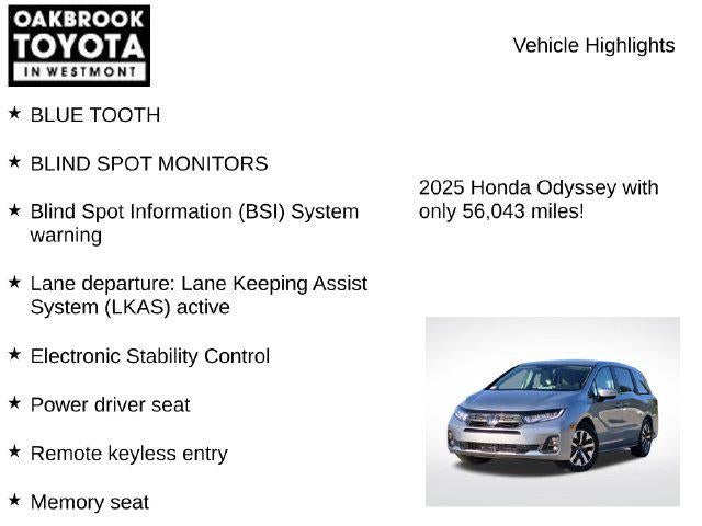 2025 Honda Odyssey EX-L