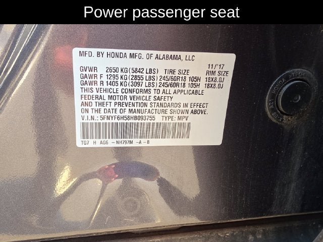 2017 Honda Pilot EX-L