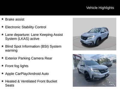2022 Honda Pilot Black Edition