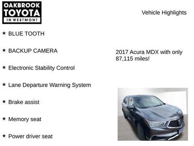 2017 Acura MDX 3.5L SH-AWD