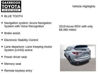 2019 Acura RDX A-Spec Package SH-AWD