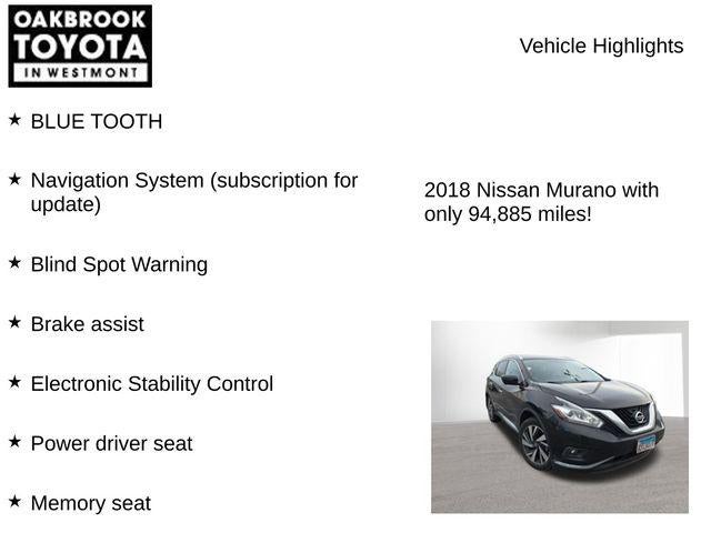 2018 Nissan Murano Platinum